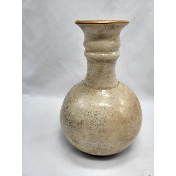 Arline Handmade and Hand-painted Pottery Vase - Picture 2 of 8